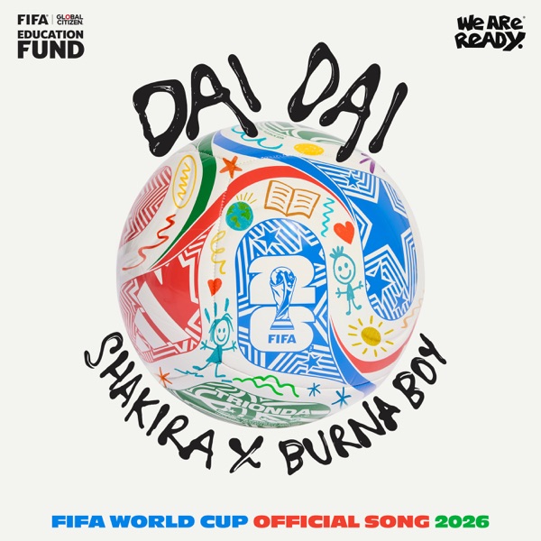 Artwork voor Shakira x Burna Boy - Dai Dai